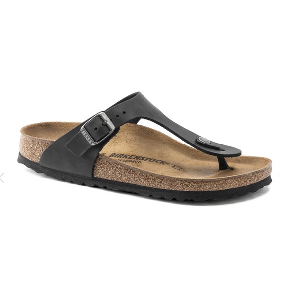 Birkenstock Gizeh Oiled Leather Thong Sandal, EU 40 - Picture 13 of 13